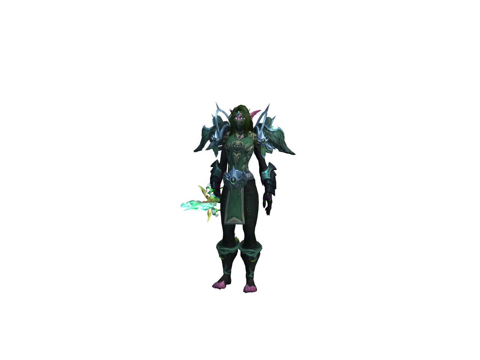 Reverse 3D character render
