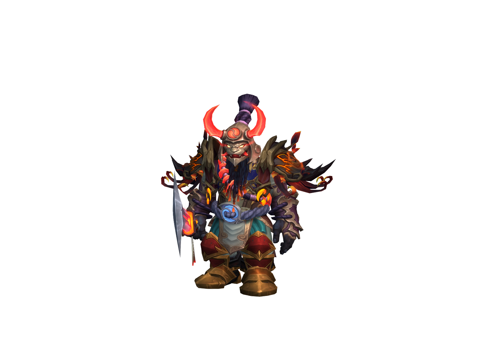 Schwift 3D character render