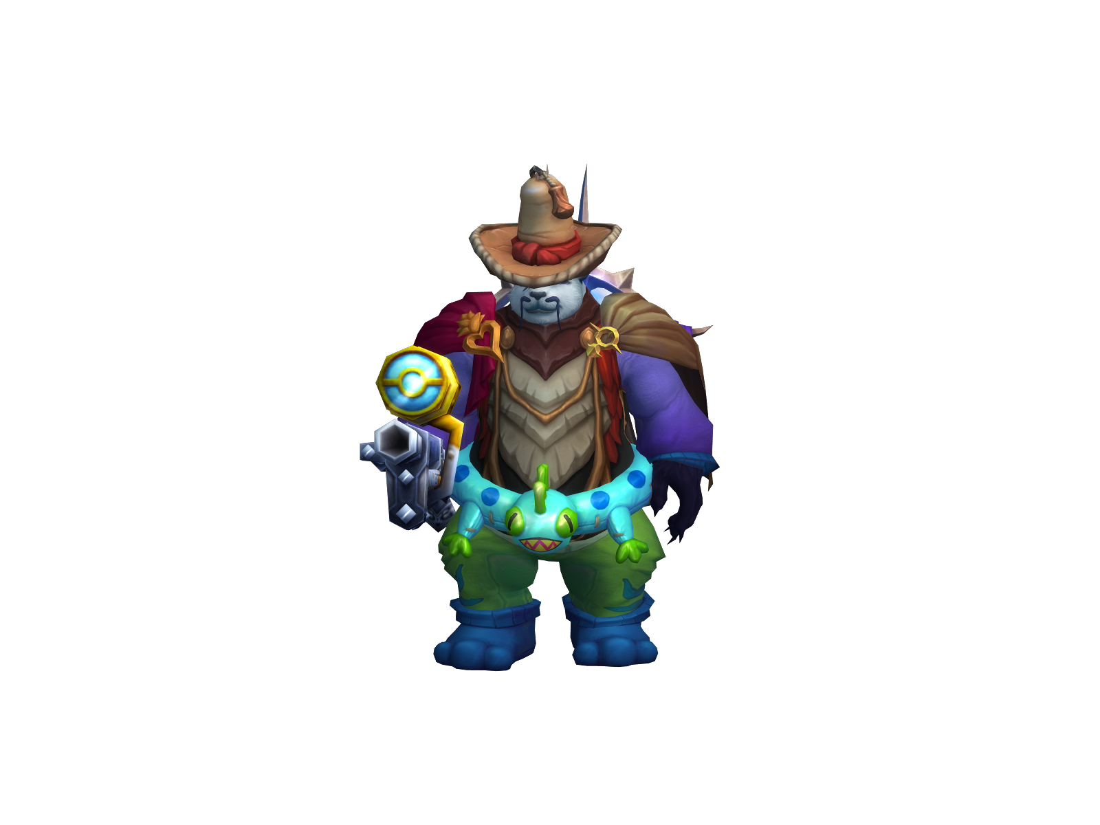Hoz 3D character render
