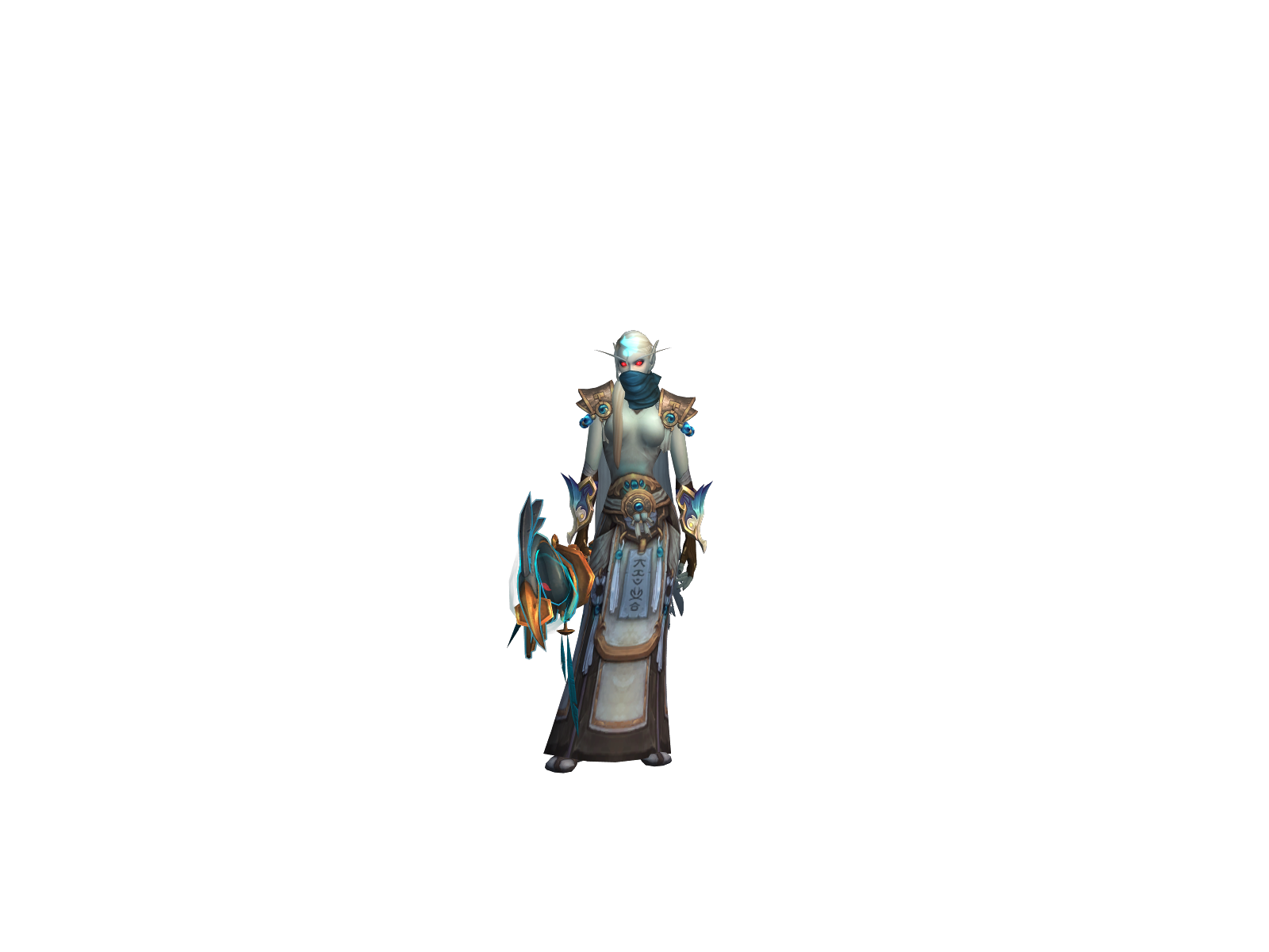 Shaofang 3D character render