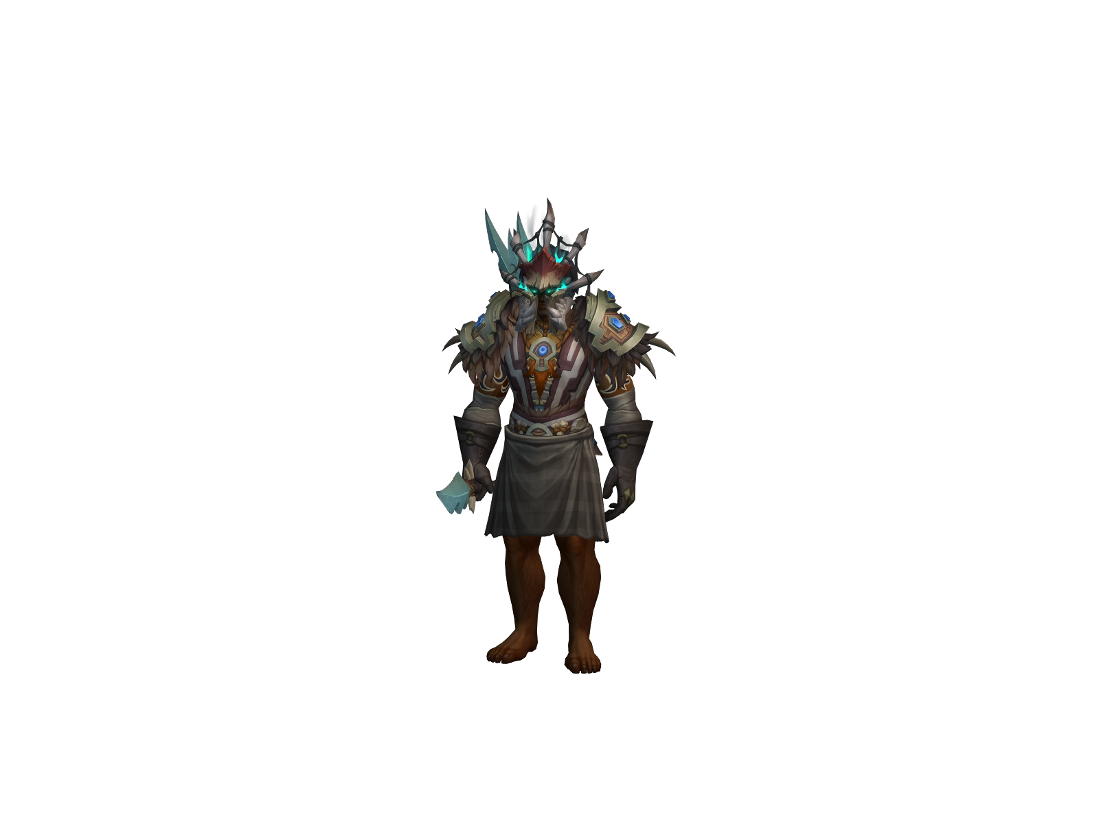 Trins 3D character render