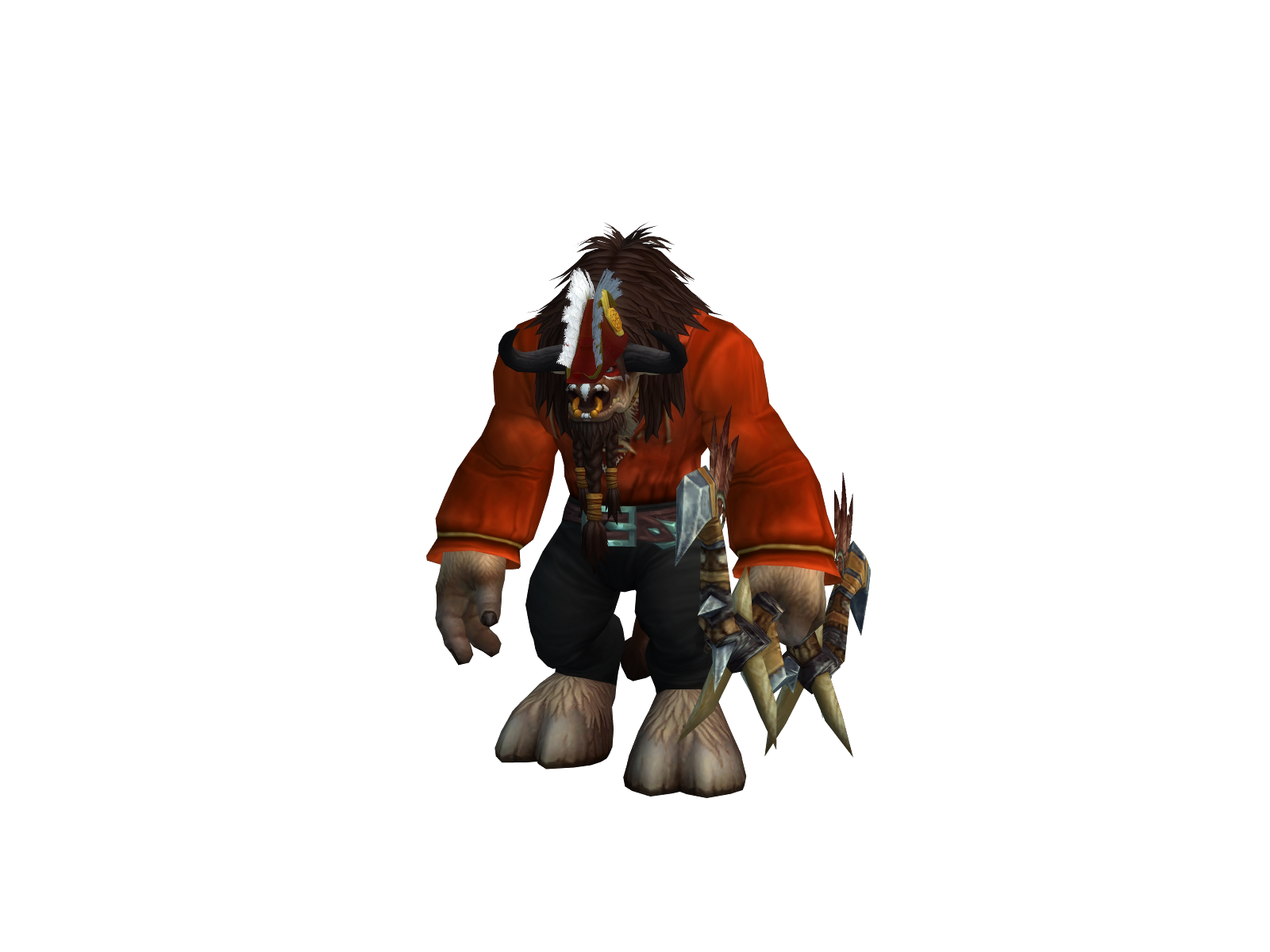 Skaroth 3D character render