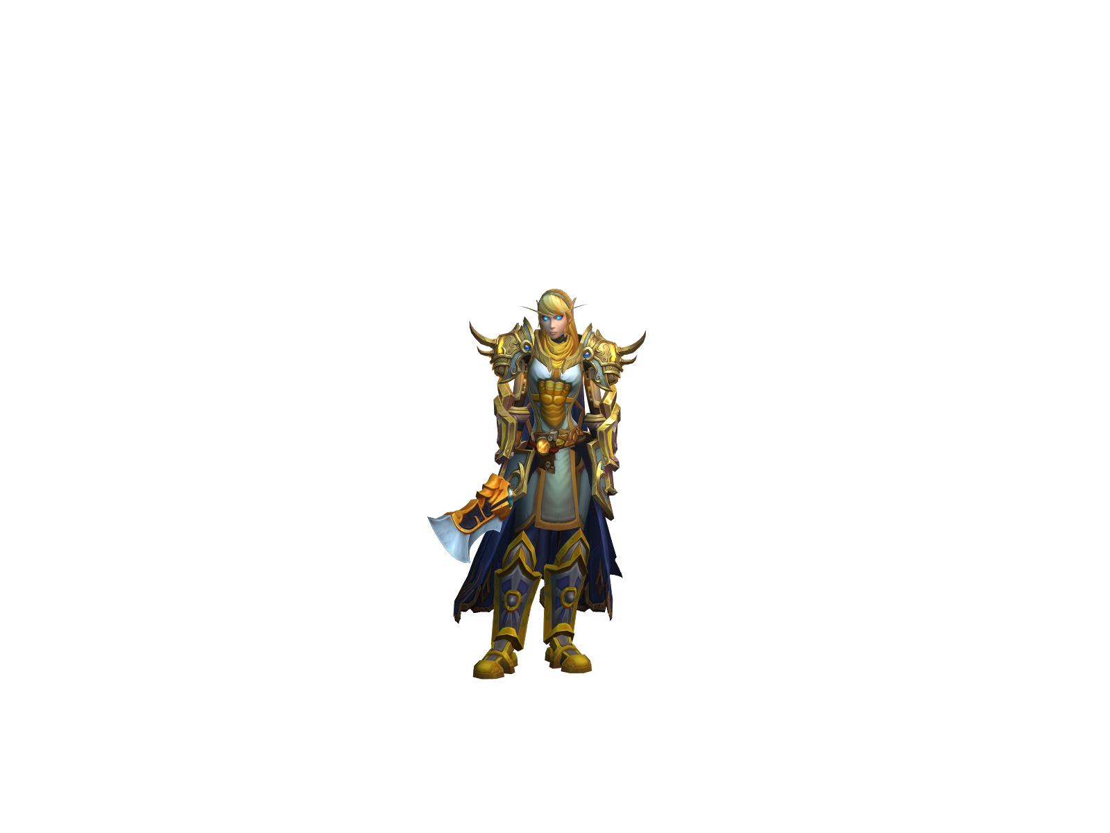 Holy 3D character render