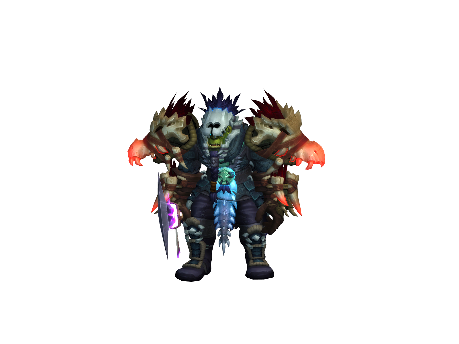 Strator 3D character render