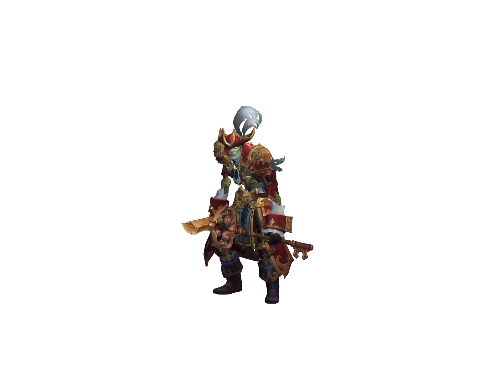 Pierogir 3D character render