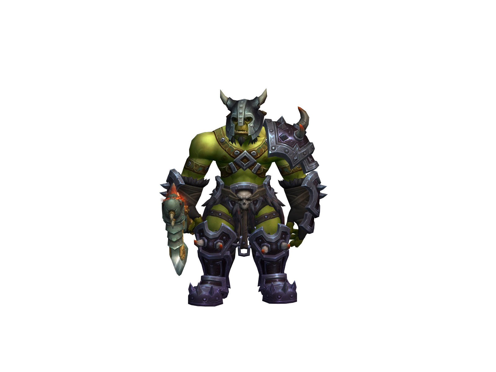 Megar 3D character render
