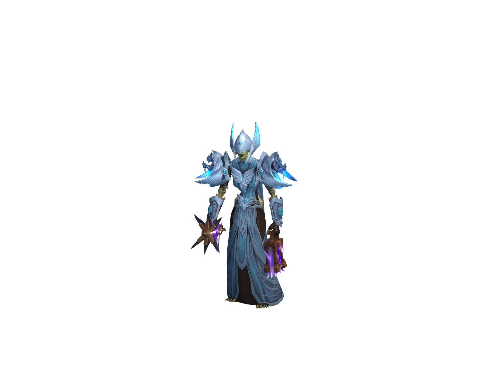 Moorticya 3D character render