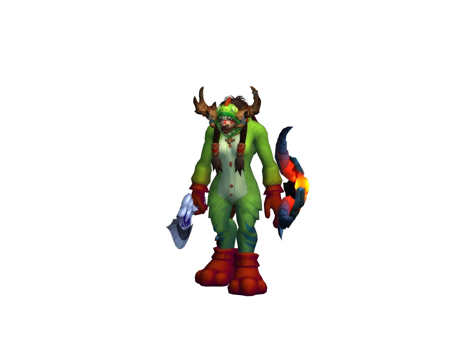 Shammyá 3D character render