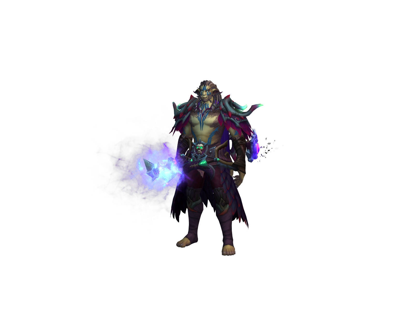 Kyrnamus 3D character render