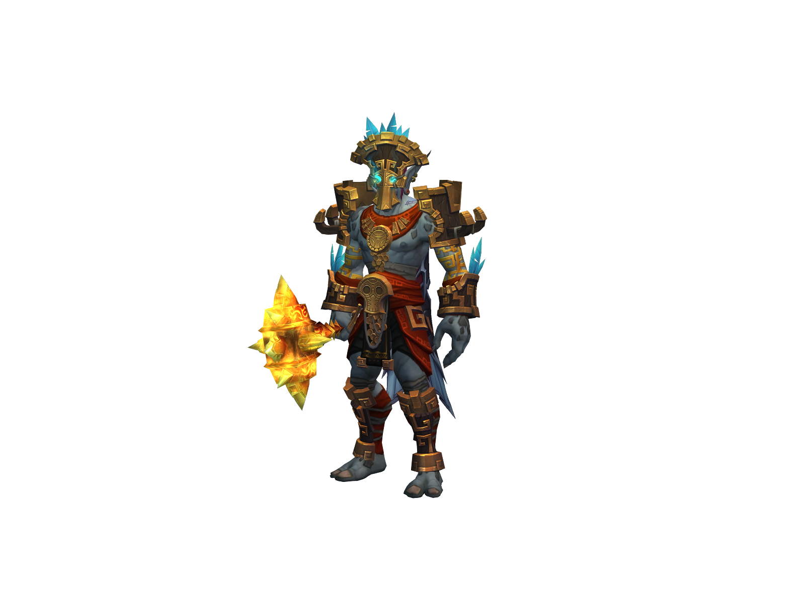 Räzir 3D character render