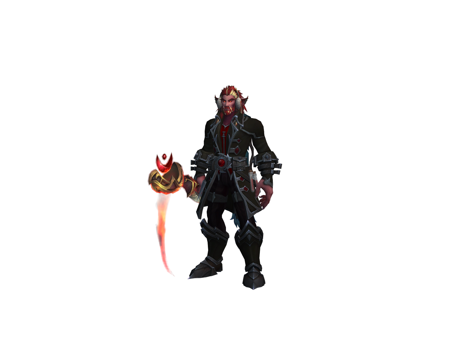 Cyber 3D character render