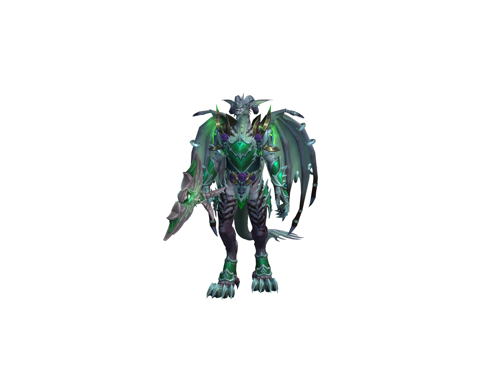 Heregen 3D character render