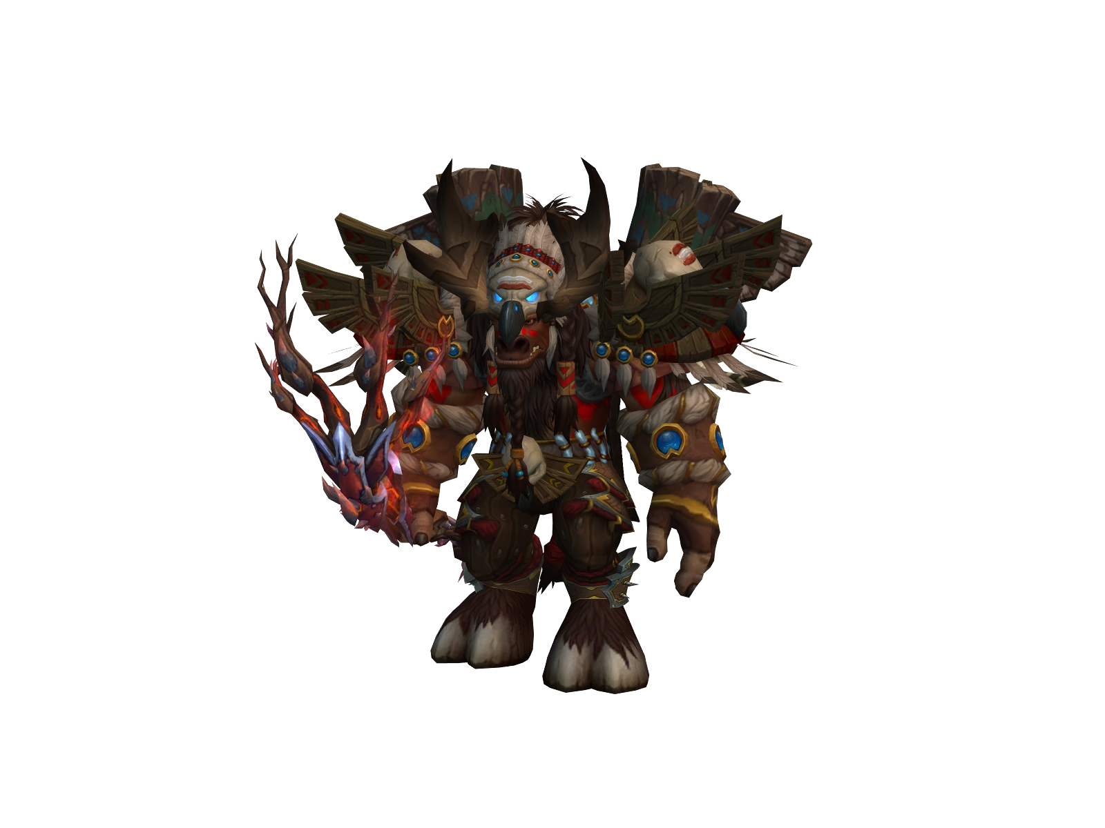 Rorkan 3D character render