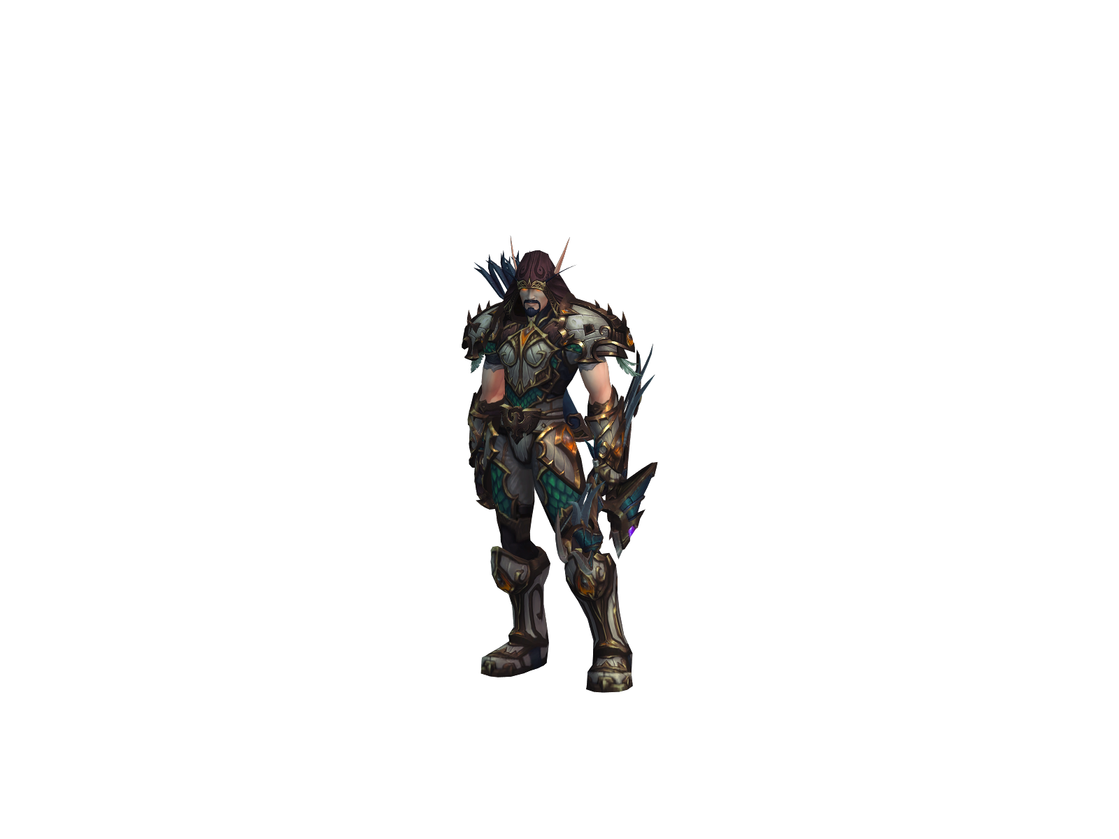 Miranto 3D character render