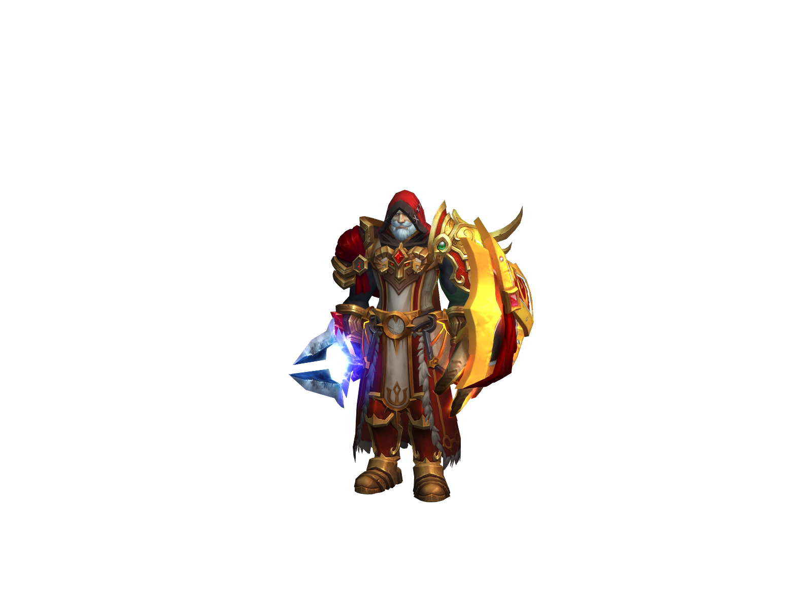 Consagradão 3D character render