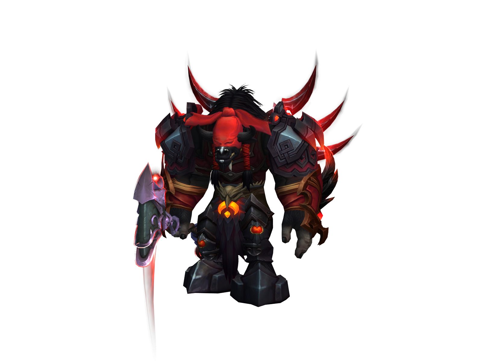 Hawkk 3D character render
