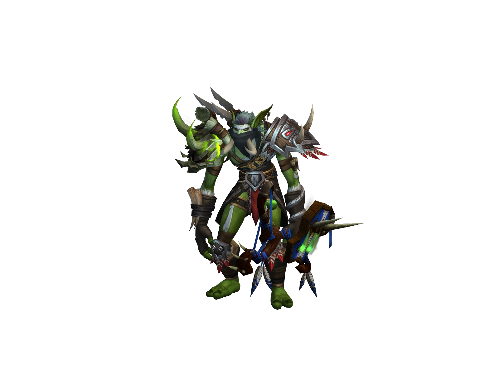 Dhammok 3D character render