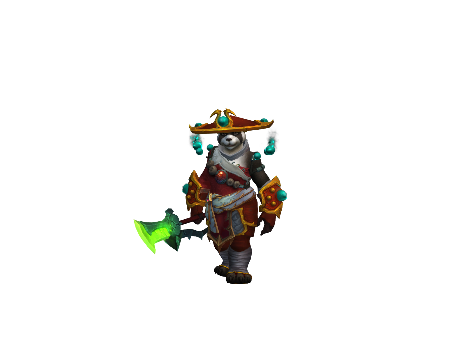 Tahanï 3D character render