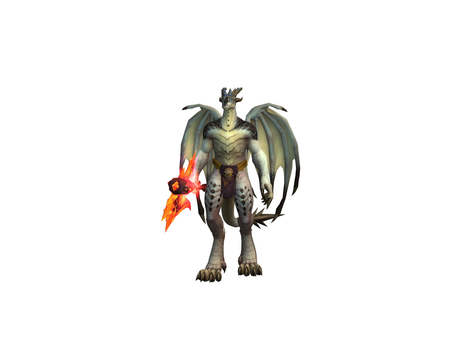 Krullvok 3D character render
