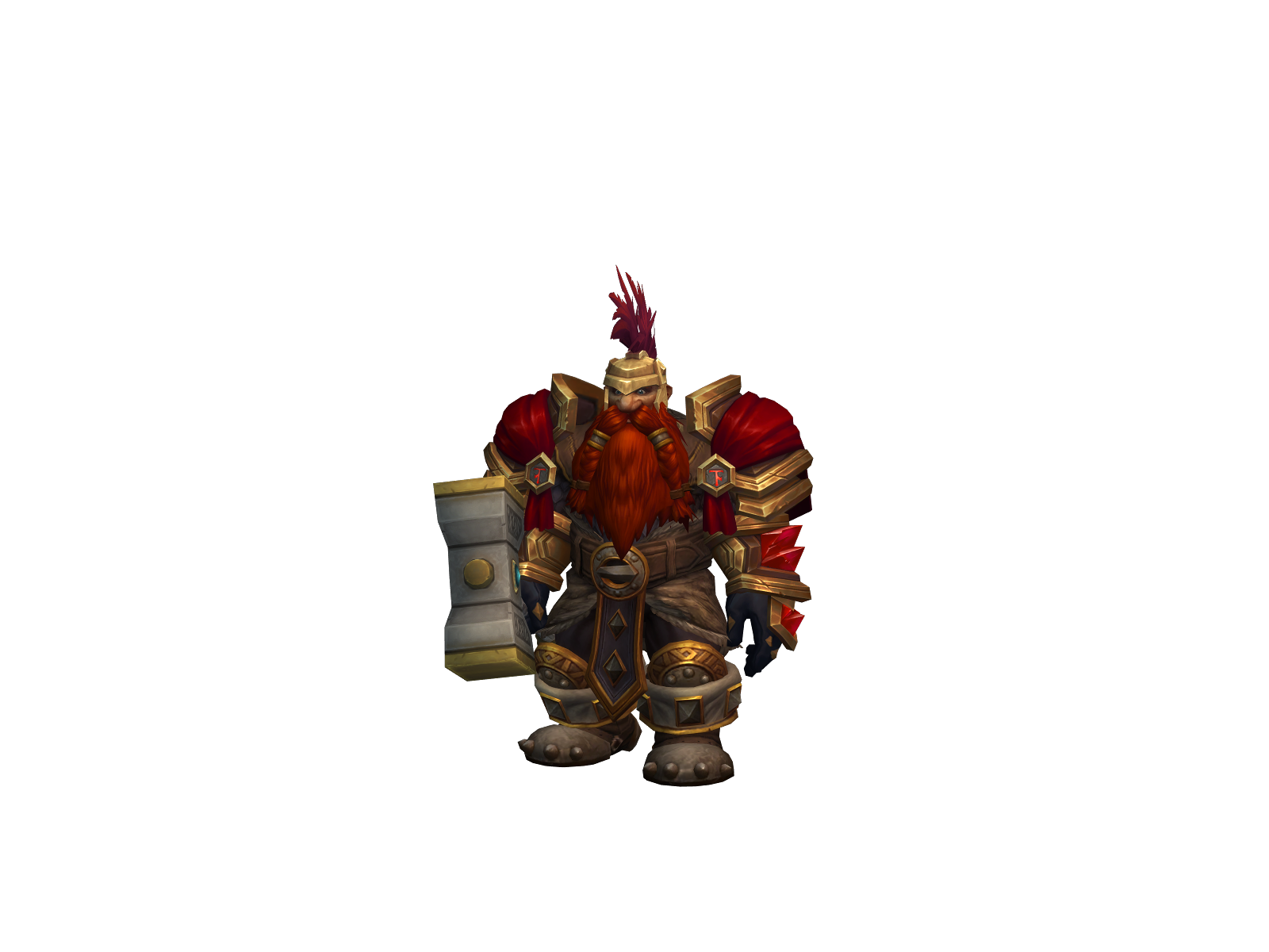 Ðainironfoot 3D character render