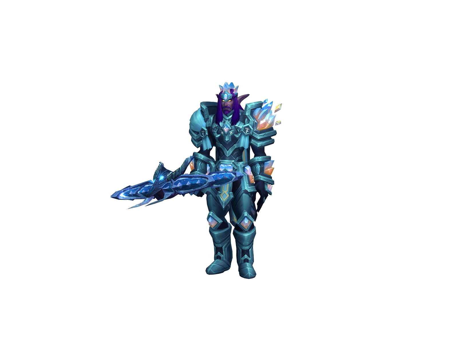 Floydnatic 3D character render