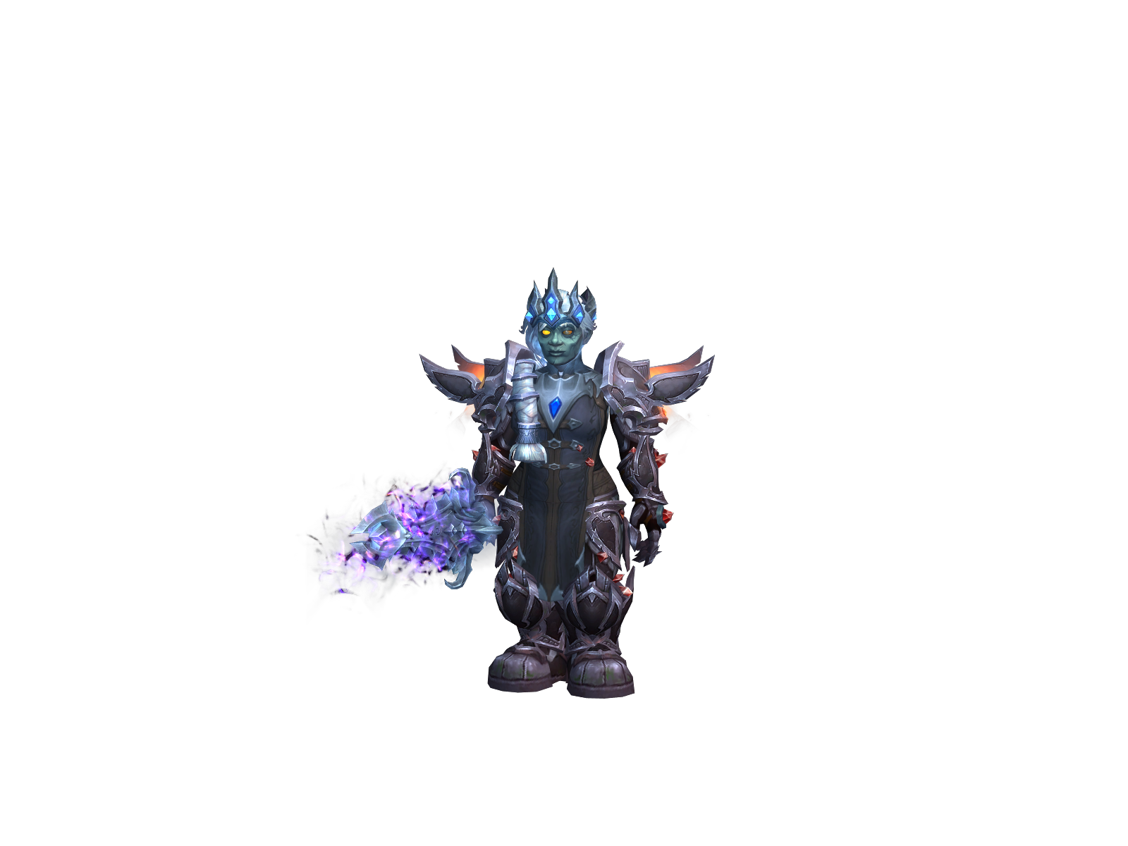 Ástríd 3D character render