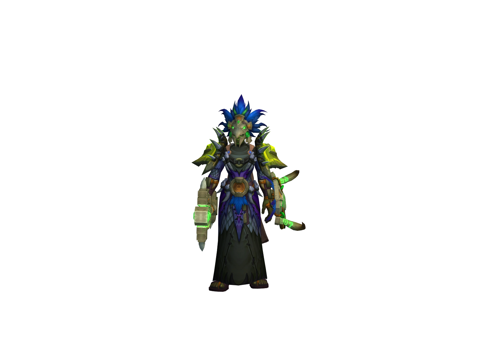 Bigdamn 3D character render