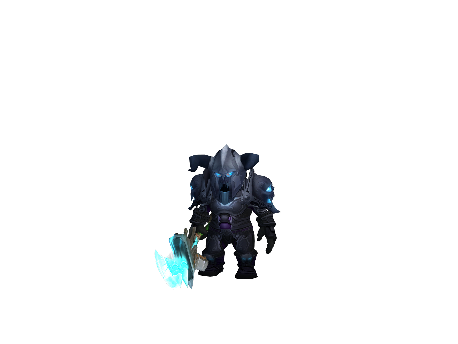 Weback 3D character render