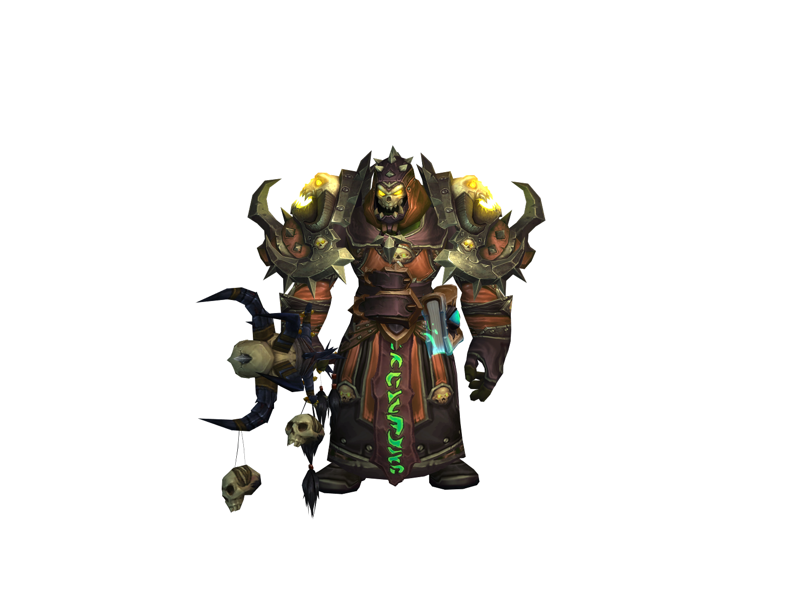 Shadownfire 3D character render
