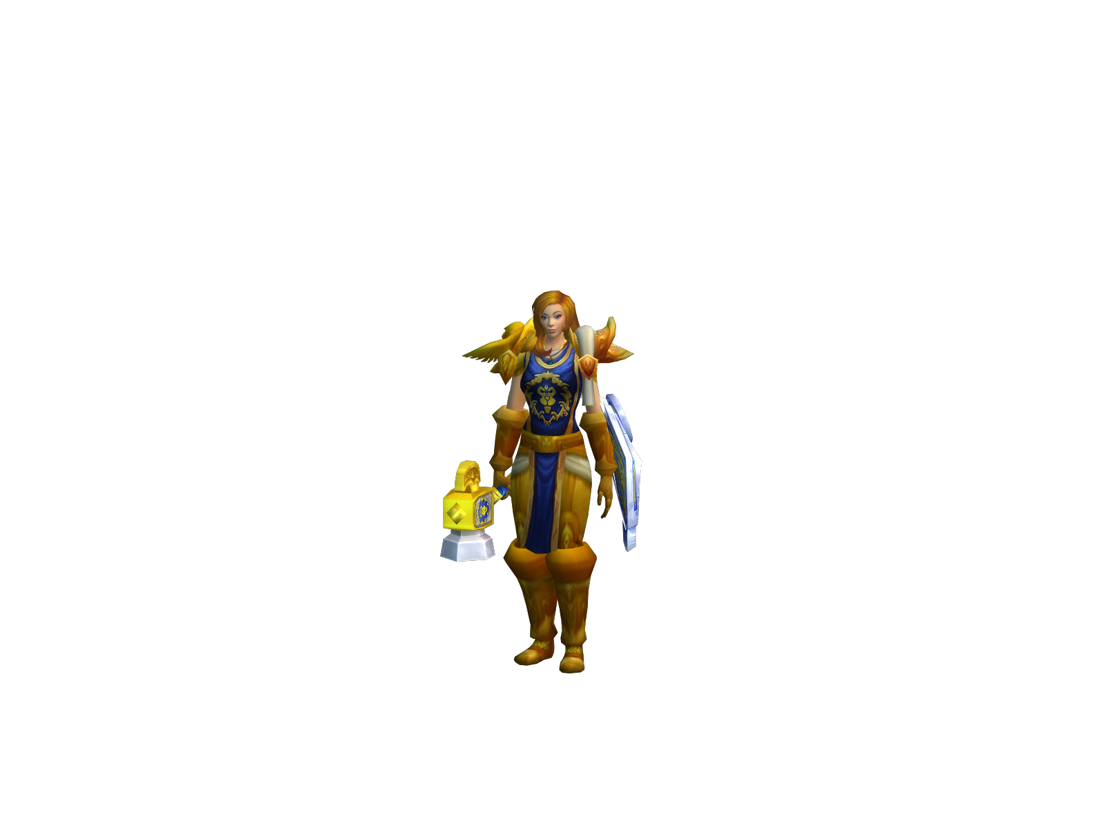Holyweaver 3D character render