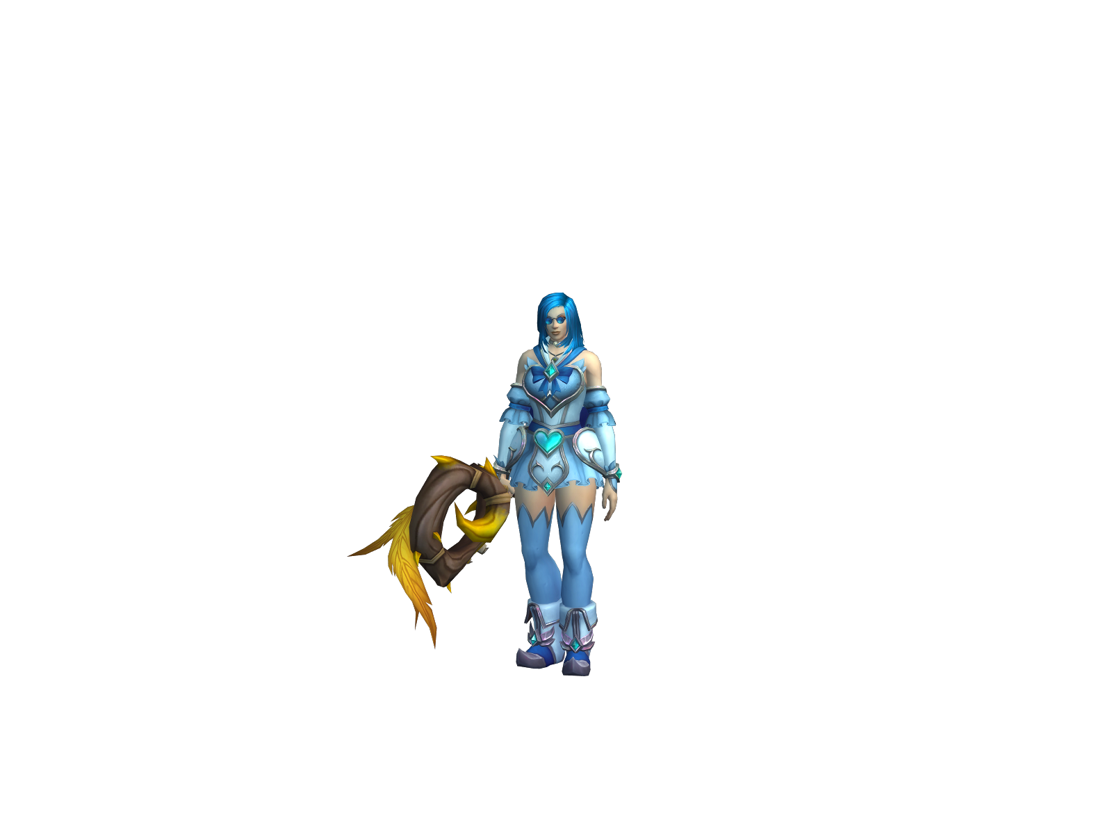 Minduca 3D character render