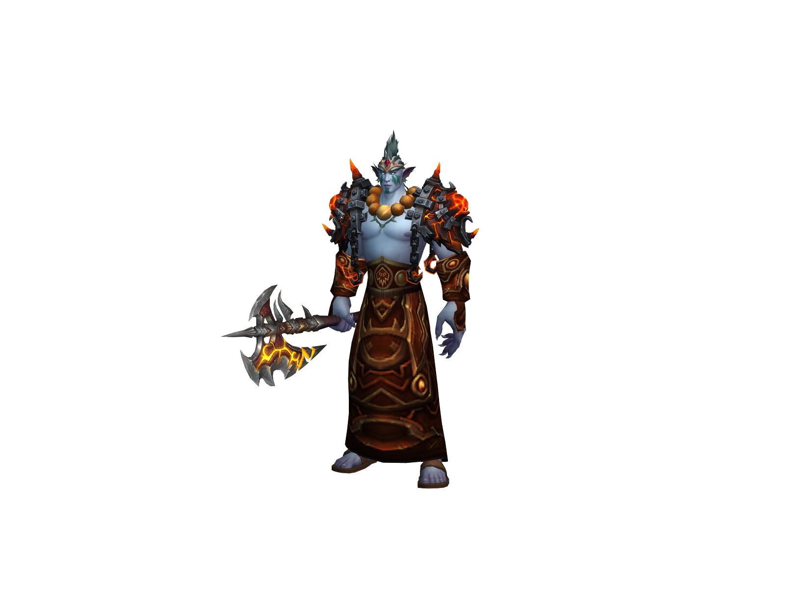 Hórûs 3D character render