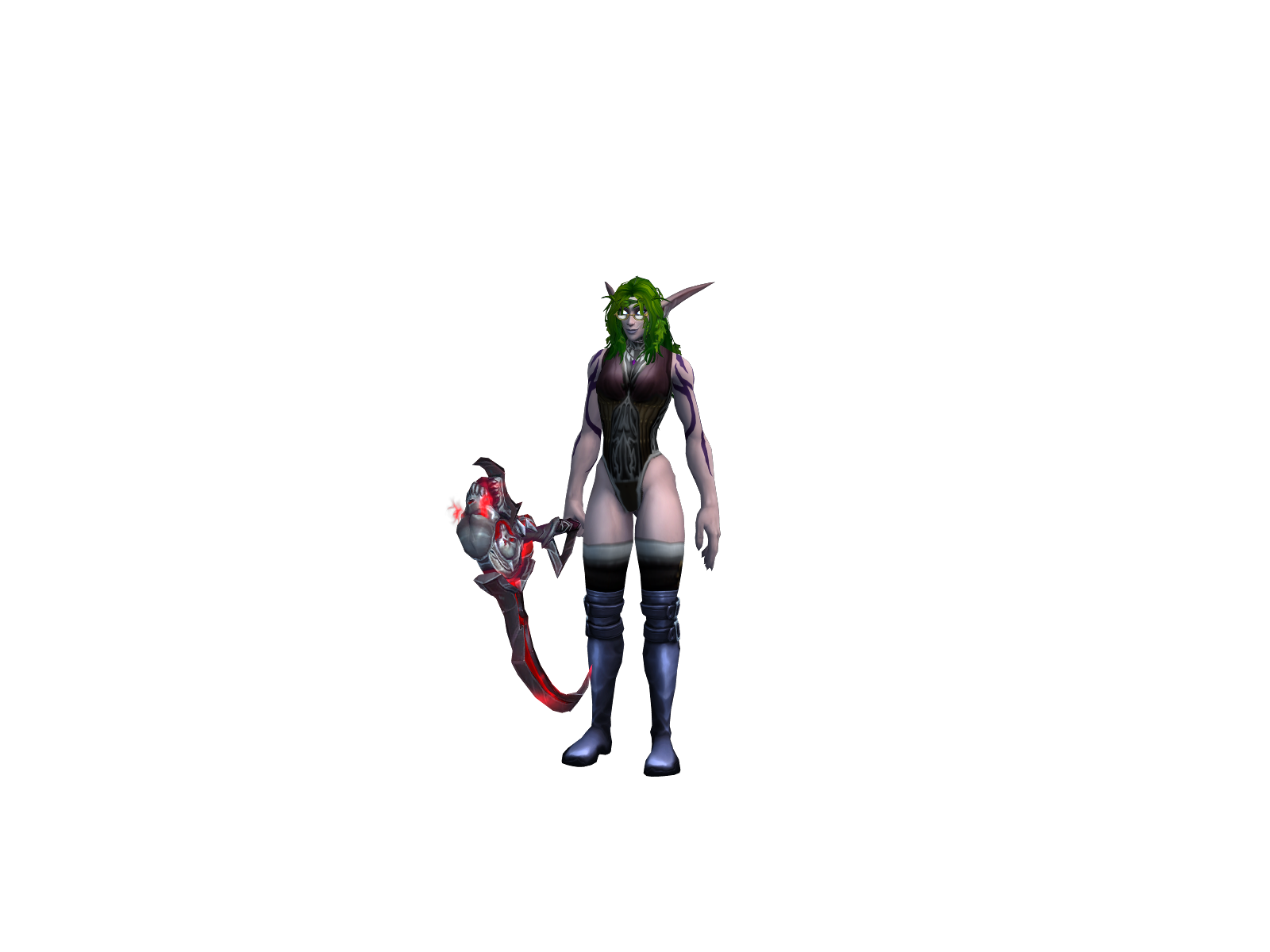 Gothlock character render