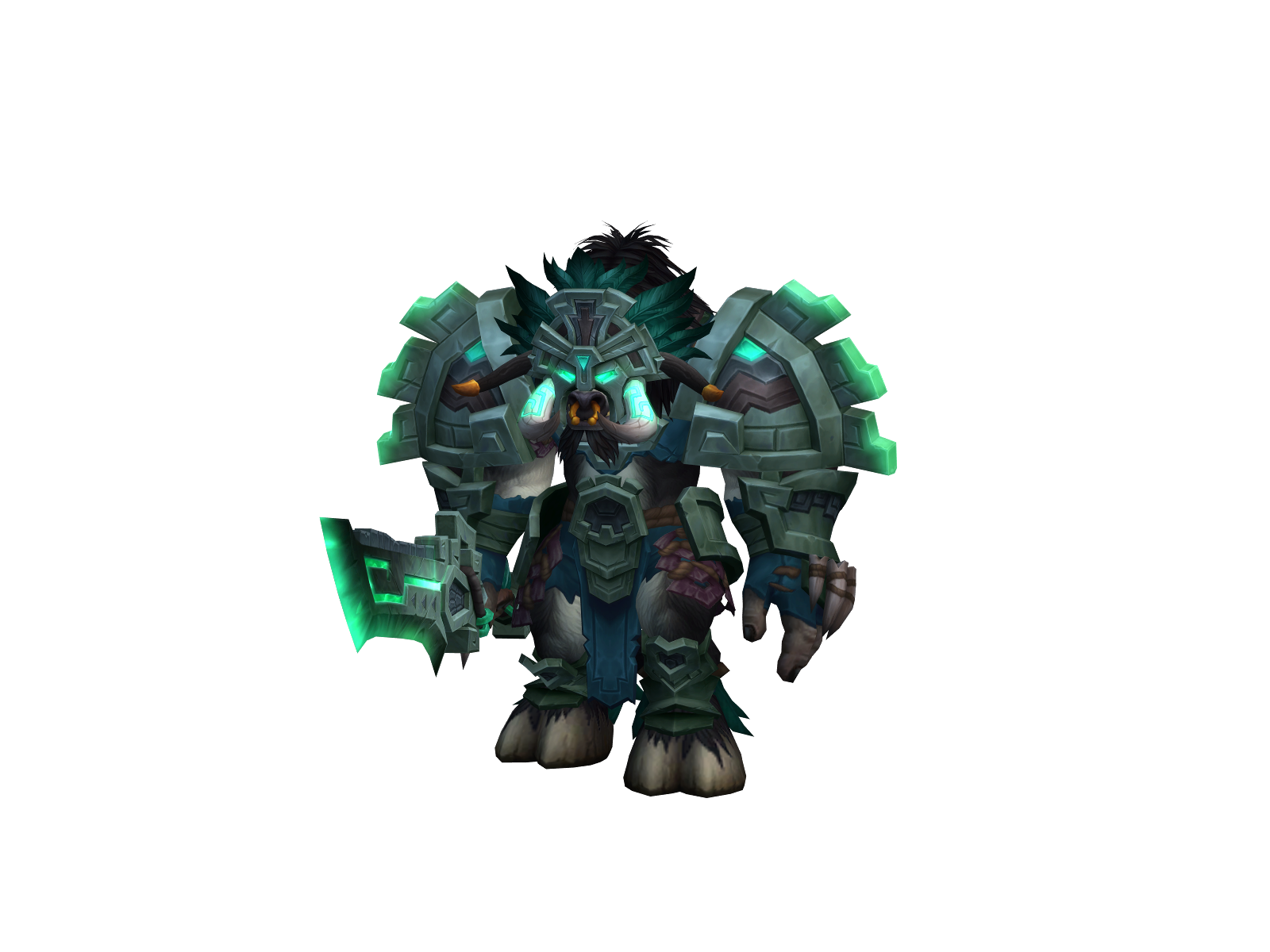 Mortandinha 3D character render
