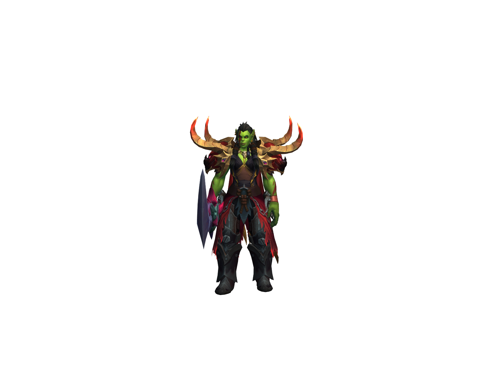 Siledrac 3D character render