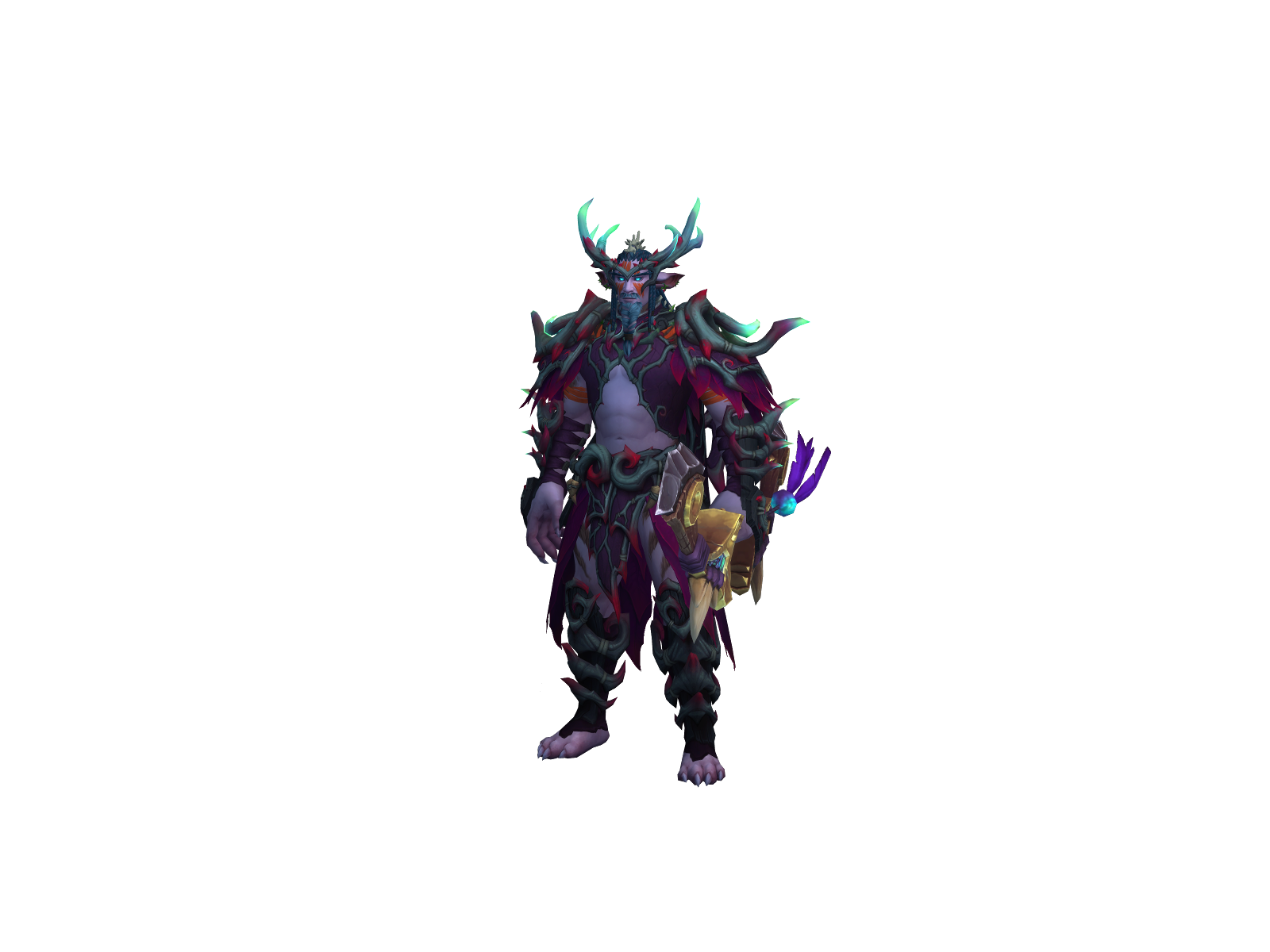 Leavyn 3D character render