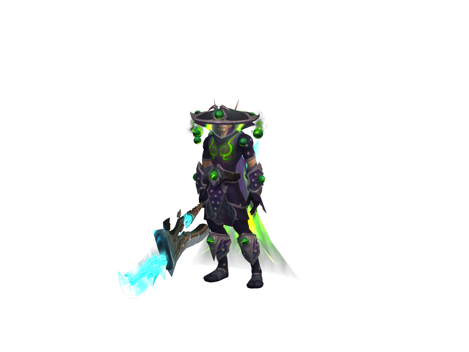 Genkidama 3D character render