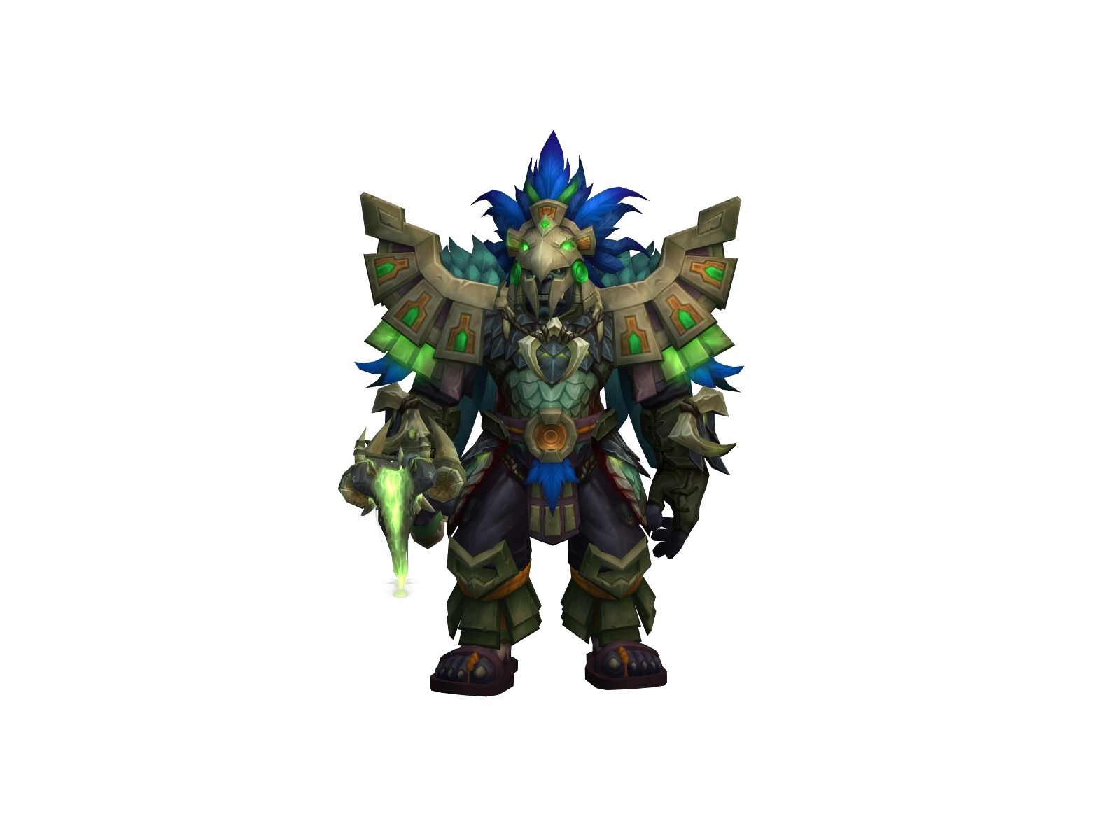 Djokker 3D character render