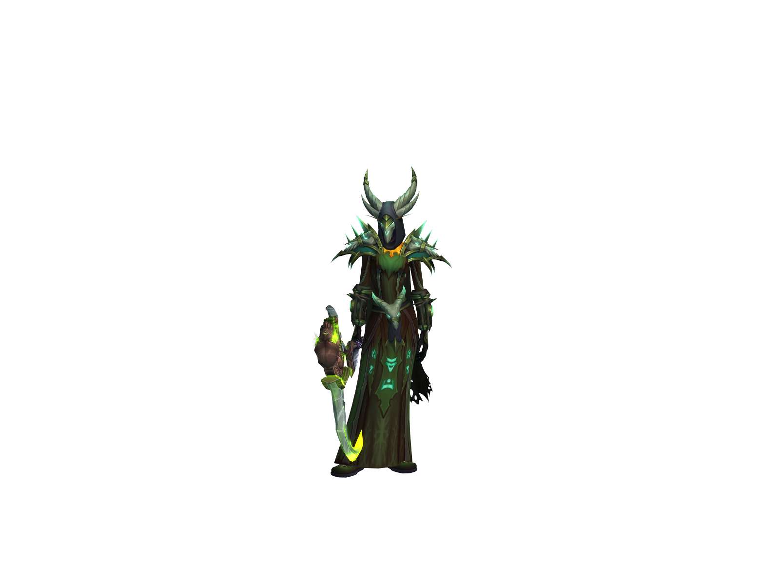 Maladrak 3D character render