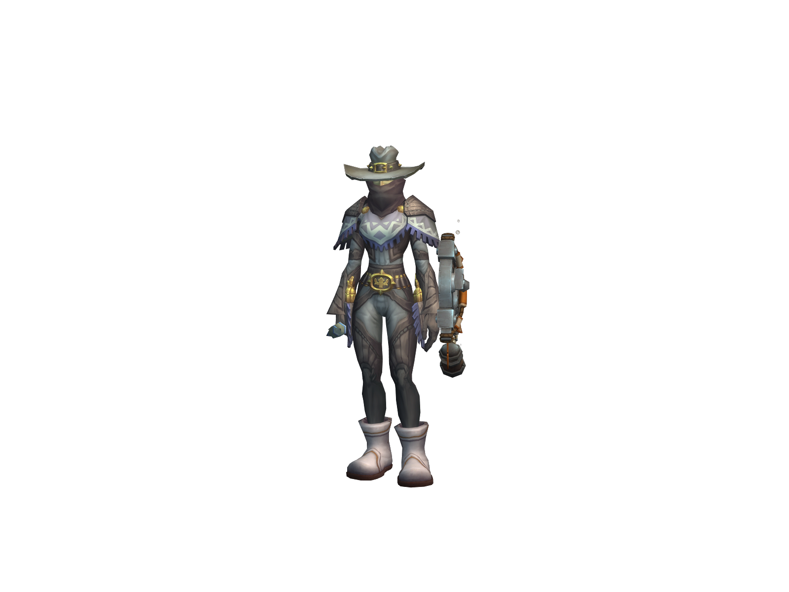 Ahkiira 3D character render