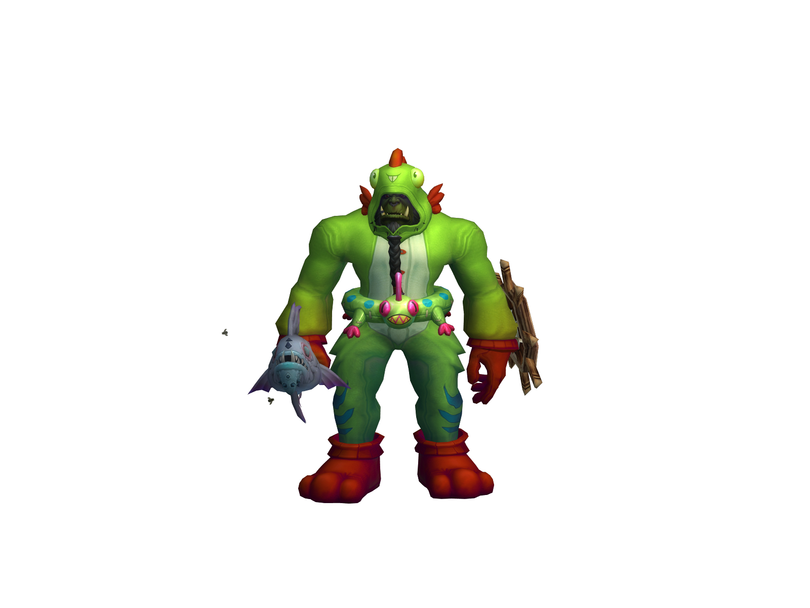 Luluzada 3D character render