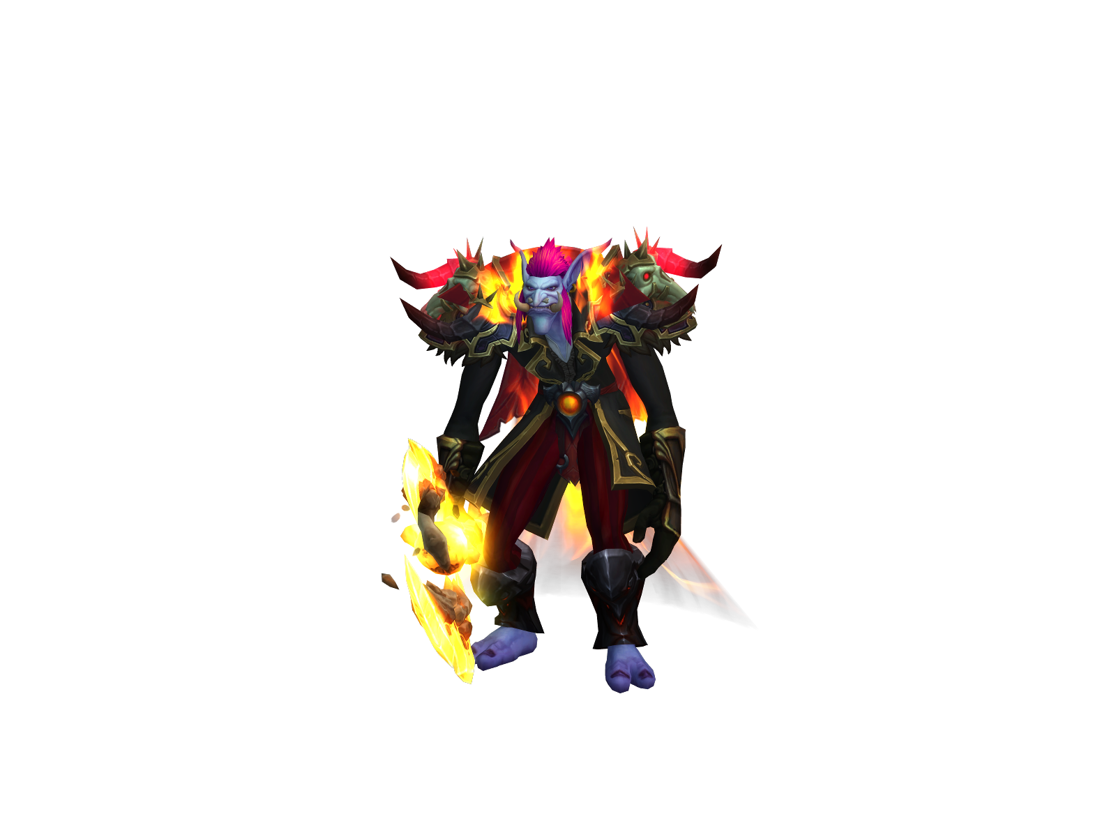 Churrasztro 3D character render