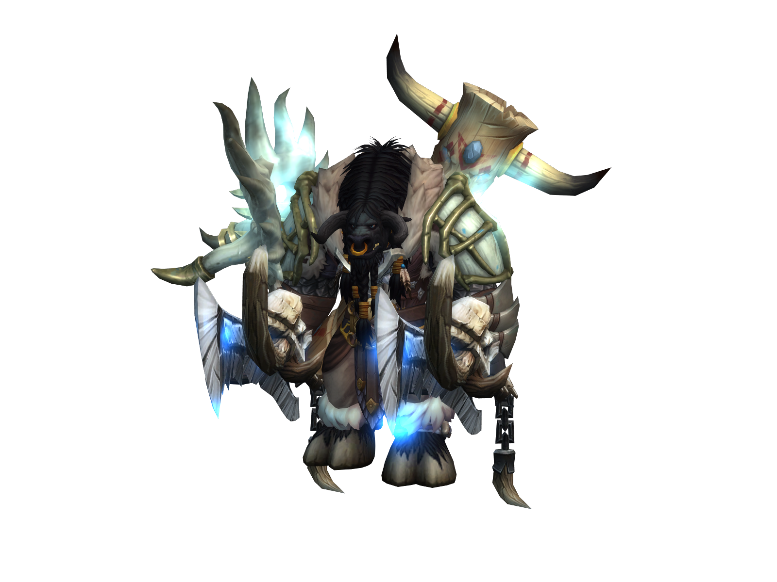 Gnum 3D character render