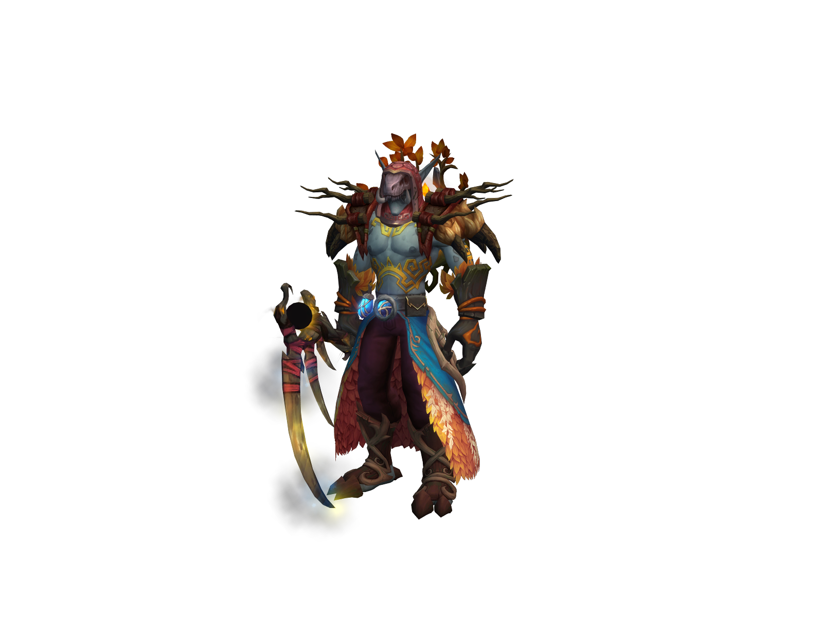 Jaraguá 3D character render