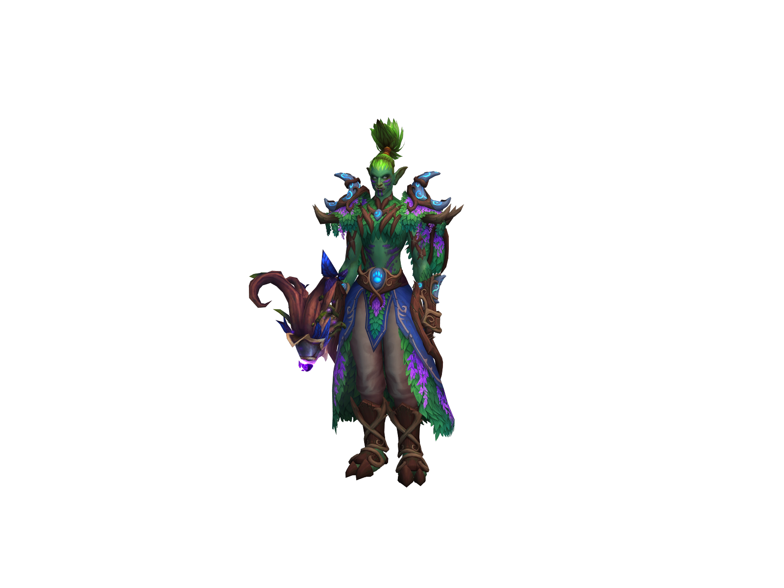 Localizador 3D character render