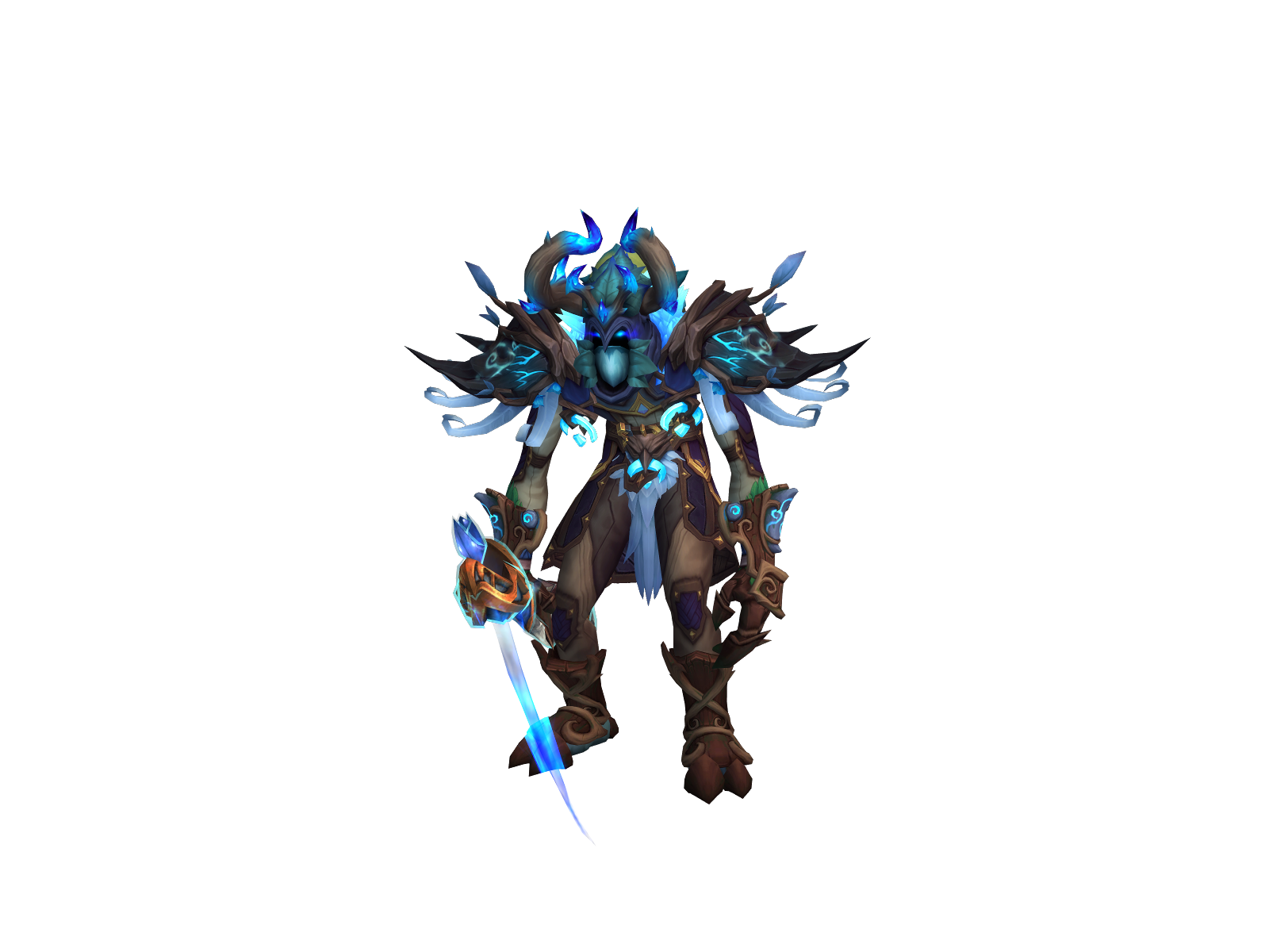Sinerval 3D character render