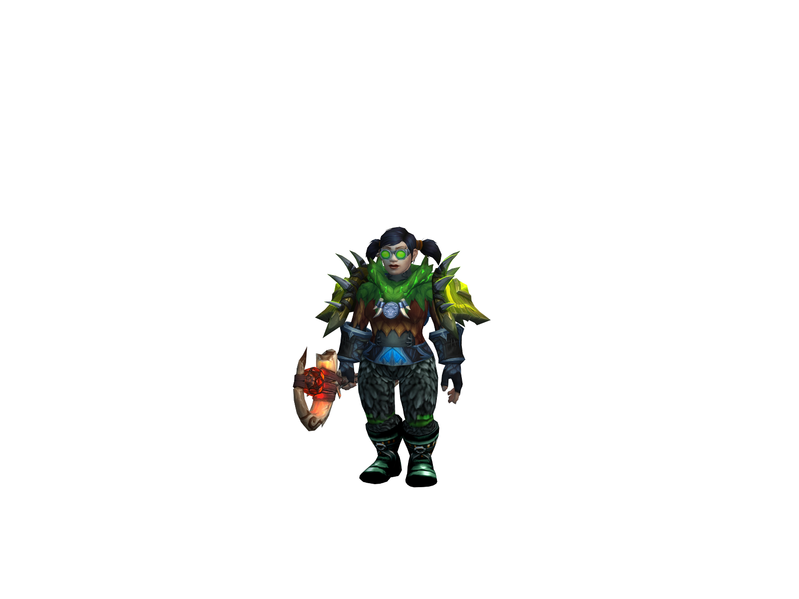 Maempserge 3D character render