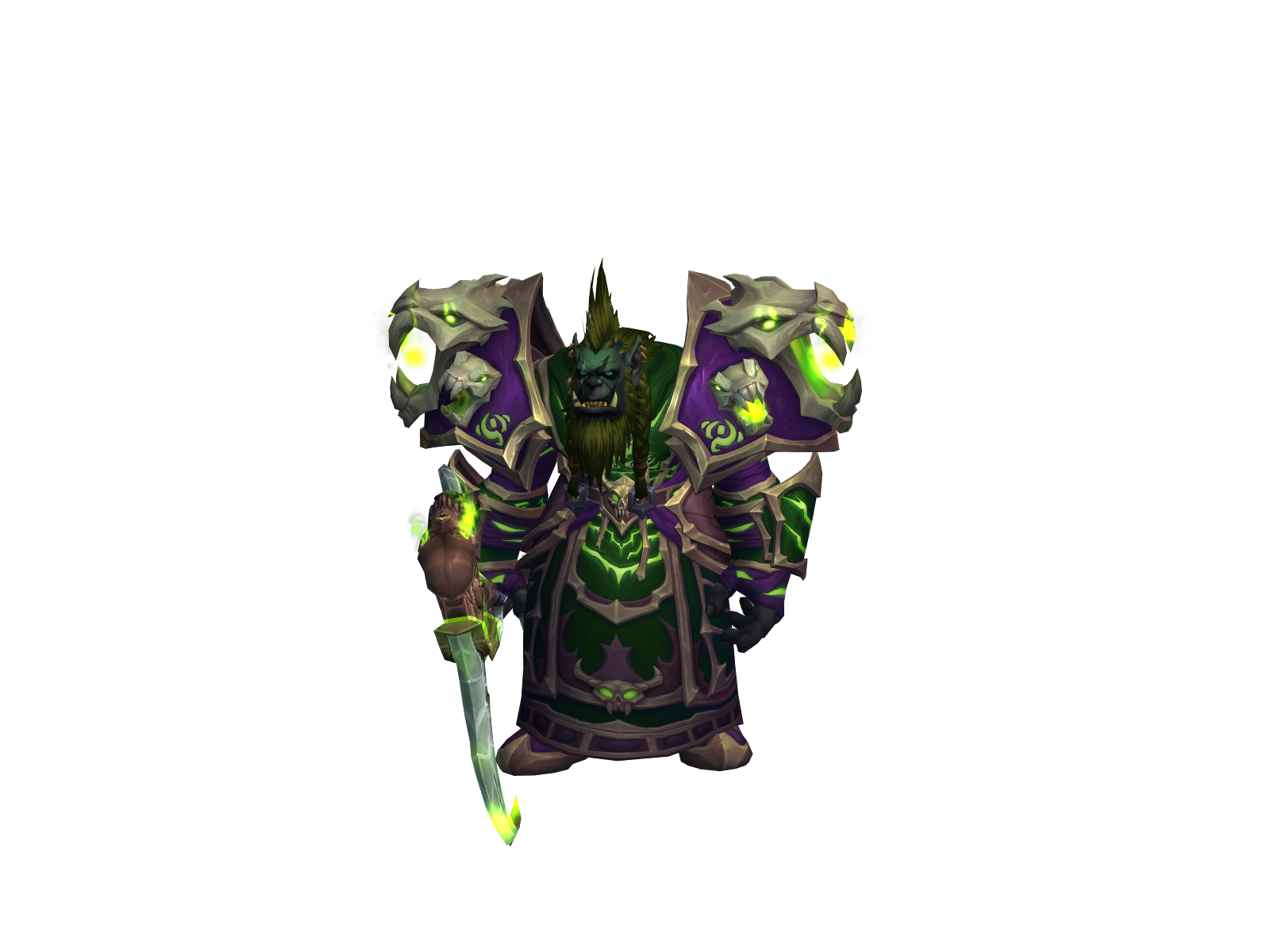 Erghok 3D character render