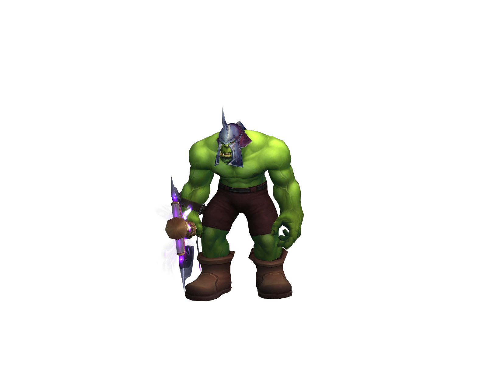 Gordrang 3D character render