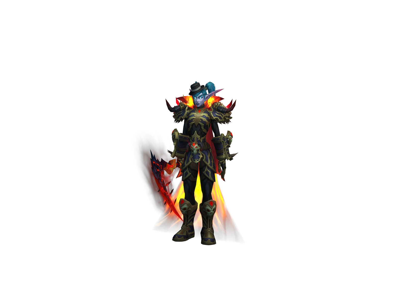 Vyndianking 3D character render